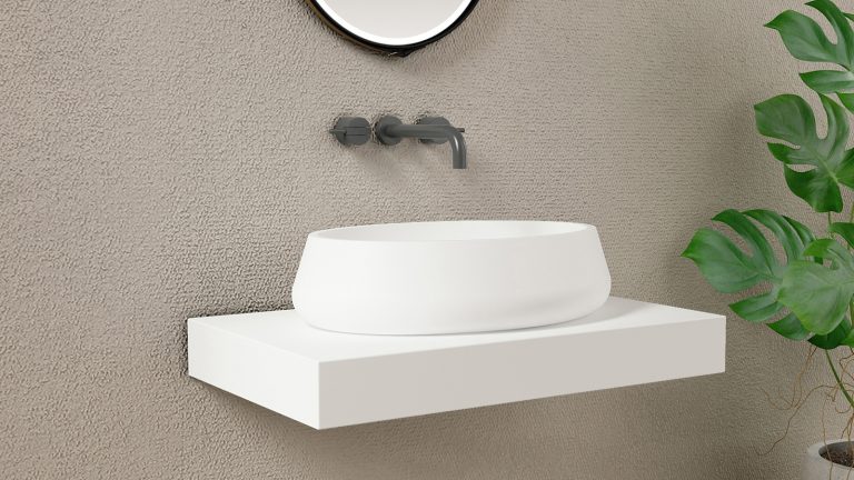 Vasque blanc